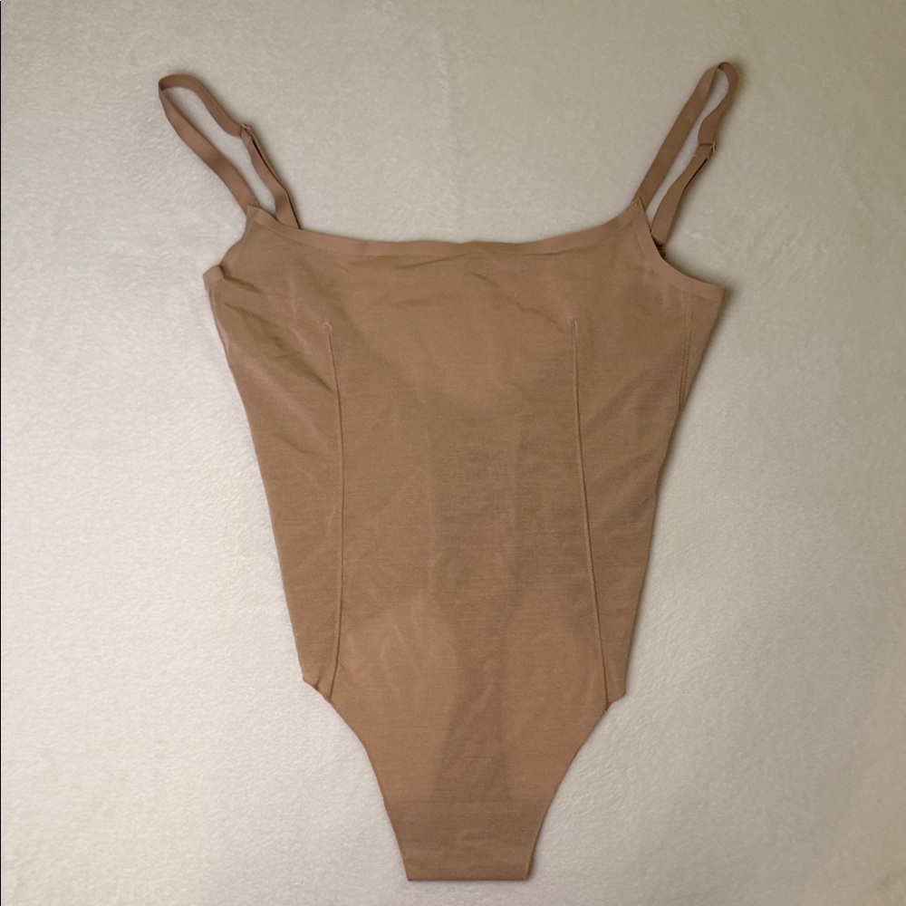 SKIMS Sheer Sculpt Thong Bodysuit